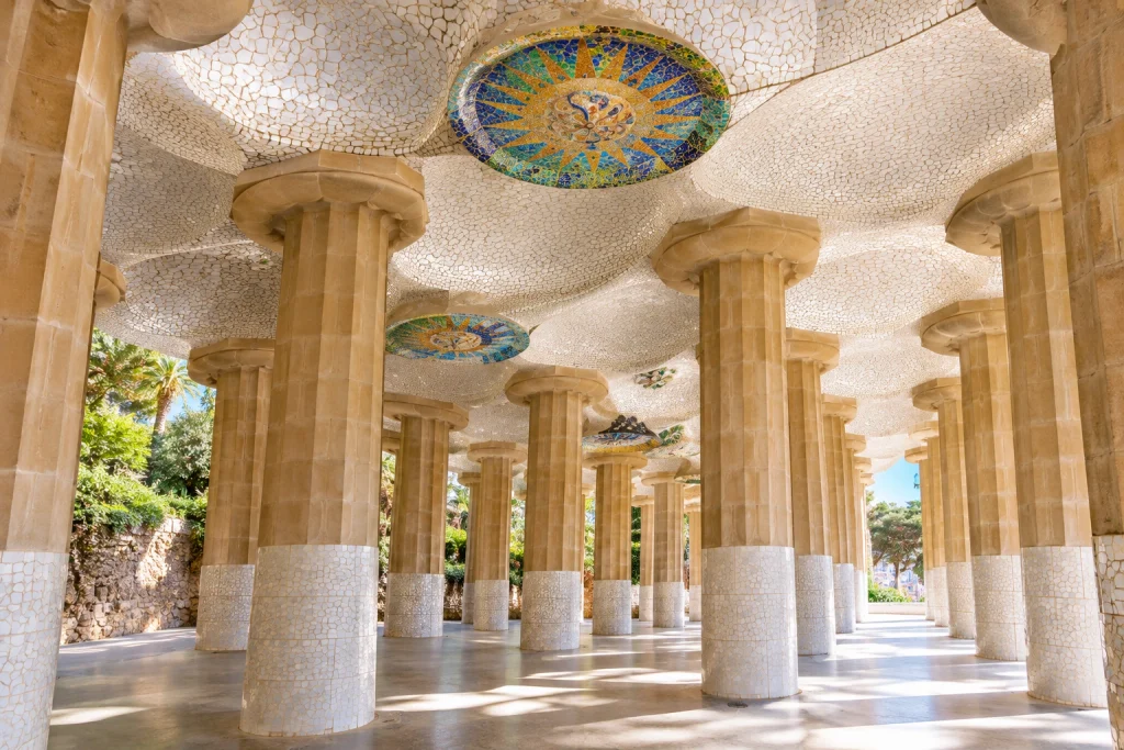 hypostyle room park guell