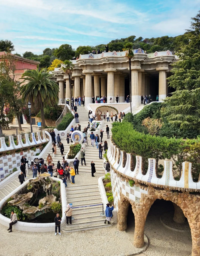 The Dragon Stairway is the natural starting point for exploring the central monumental area